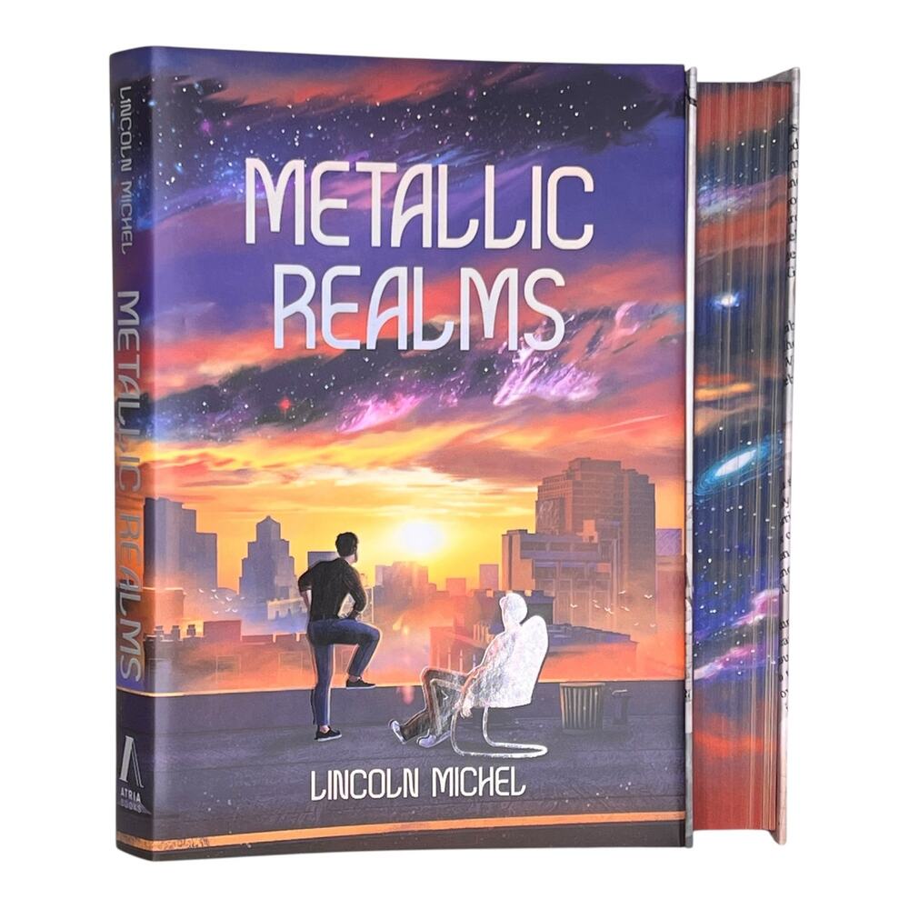 OwlCrate Sci-Fi Metallic Realms by Lincoln Michel - August 2025 Special Edition
